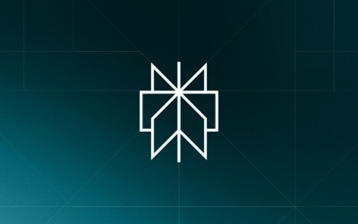 perplexity ai logo with teal and black fade background