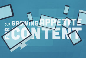 Our Growing Appetite for Content and What it Means for Marketers