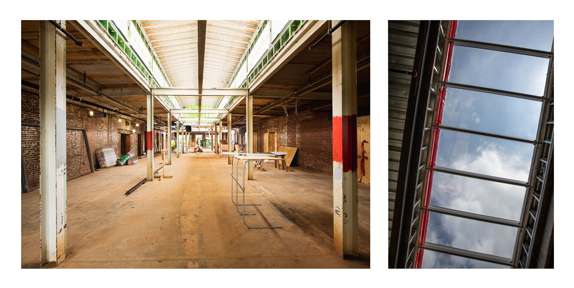 WW New Building Collage1 skylights