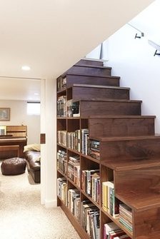 built in bookcase