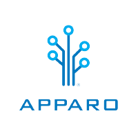 Apparo logo.