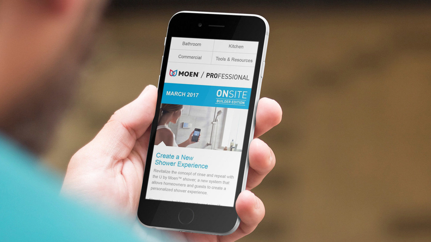 Moen Builder Newsletter